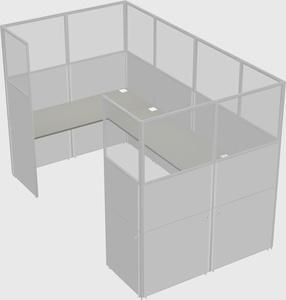 Cabine en u
