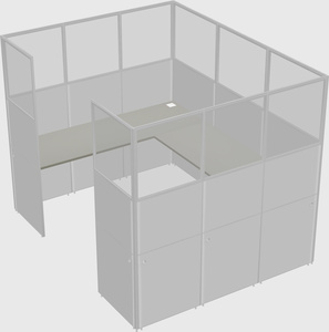 Cabine en u