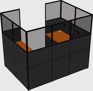 Cabine en u