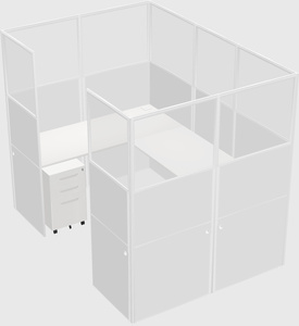 Cabine en u