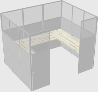 Cabine en u