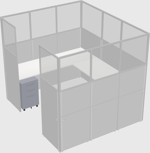 Cabine en u