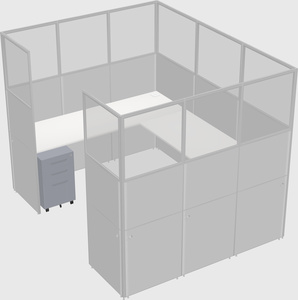 Cabine en u