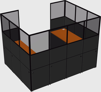 Cabine en u
