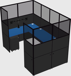 Cabine en u