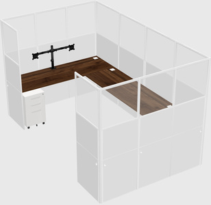 Cabine en u