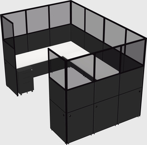 Cabine en u
