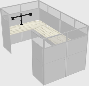 Cabine en u