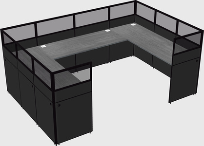 Cabine en u