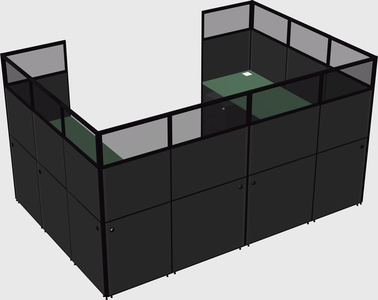 Cabine en u