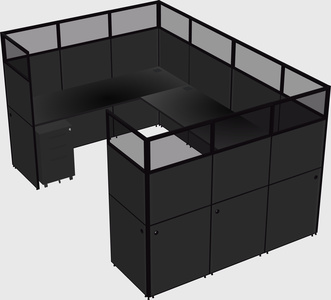 Cabine en u