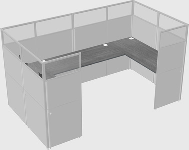 Cabine en u