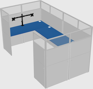 Cabine en u