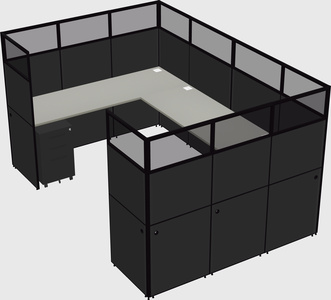 Cabine en u