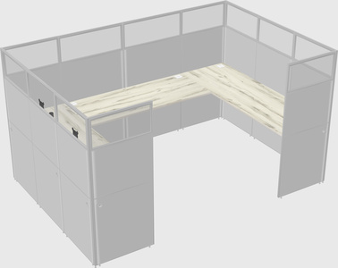 Cabine en u