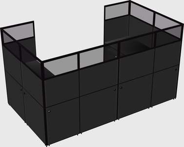 Cabine en u