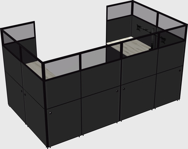 Cabine en u