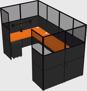 Cabine en u
