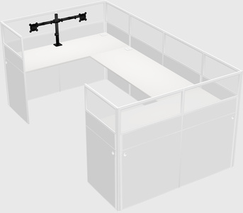 Cabine en u