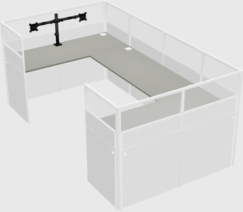 Cabine en u
