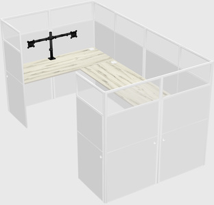 Cabine en u