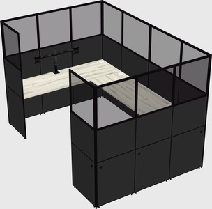 Cabine en u