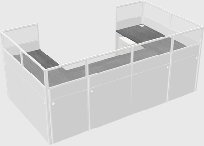 Cabine en u