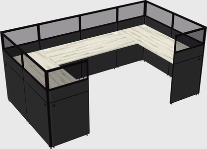 Cabine en u