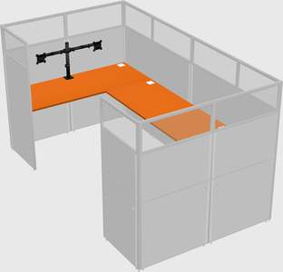 Cabine en u