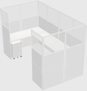 Cabine en u