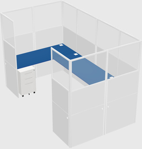Cabine en u