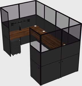 Cabine en u