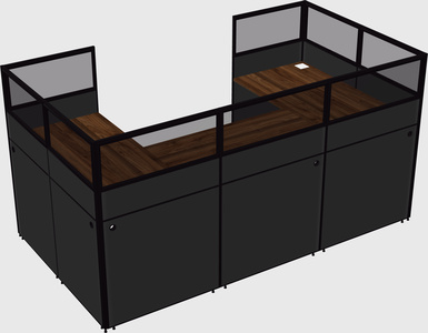 Cabine en u