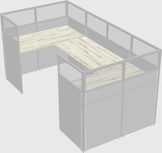 Cabine en u