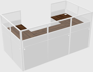 Cabine en u