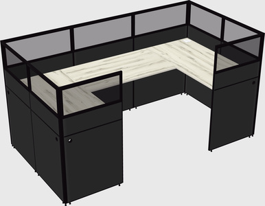 Cabine en u