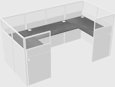 Cabine en u