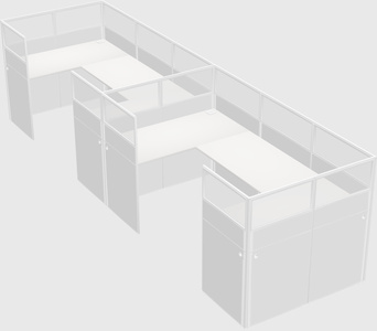 Cabine en u