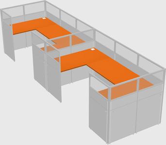 Cabine en u