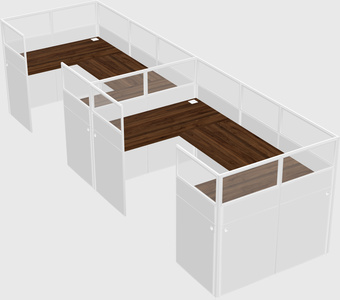 Cabine en u