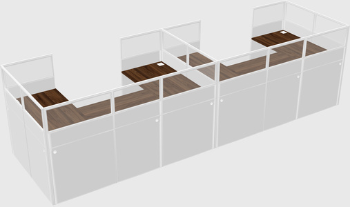 Cabine en u