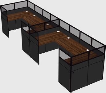 Cabine en u