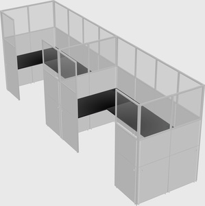 Cabine en u