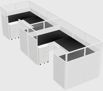 Cabine en u