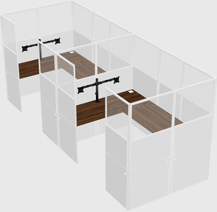 Cabine en u
