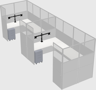 Cabine en u
