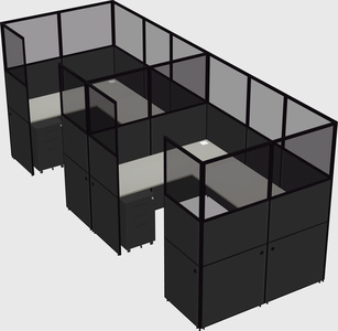 Cabine en u