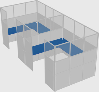 Cabine en u