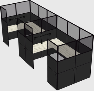 Cabine en u