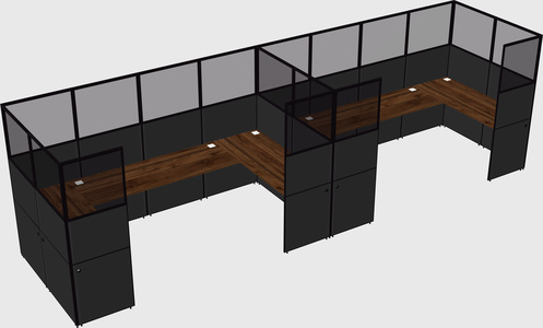 Cabine en u